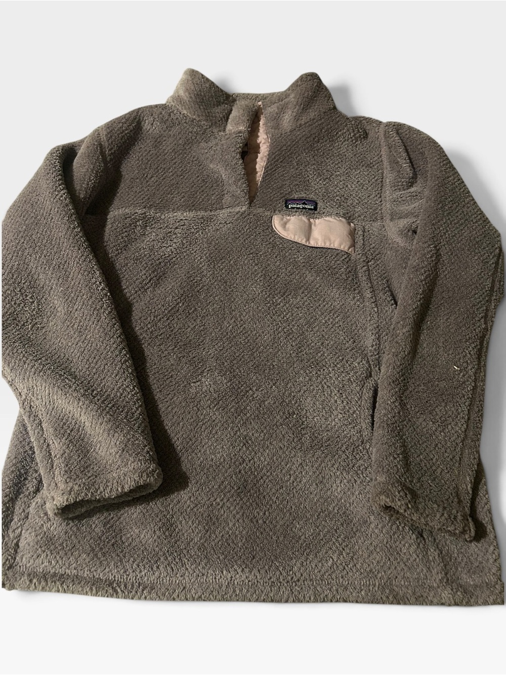 Patagonia lavender and pink Synchilla Fleece Pullover size large